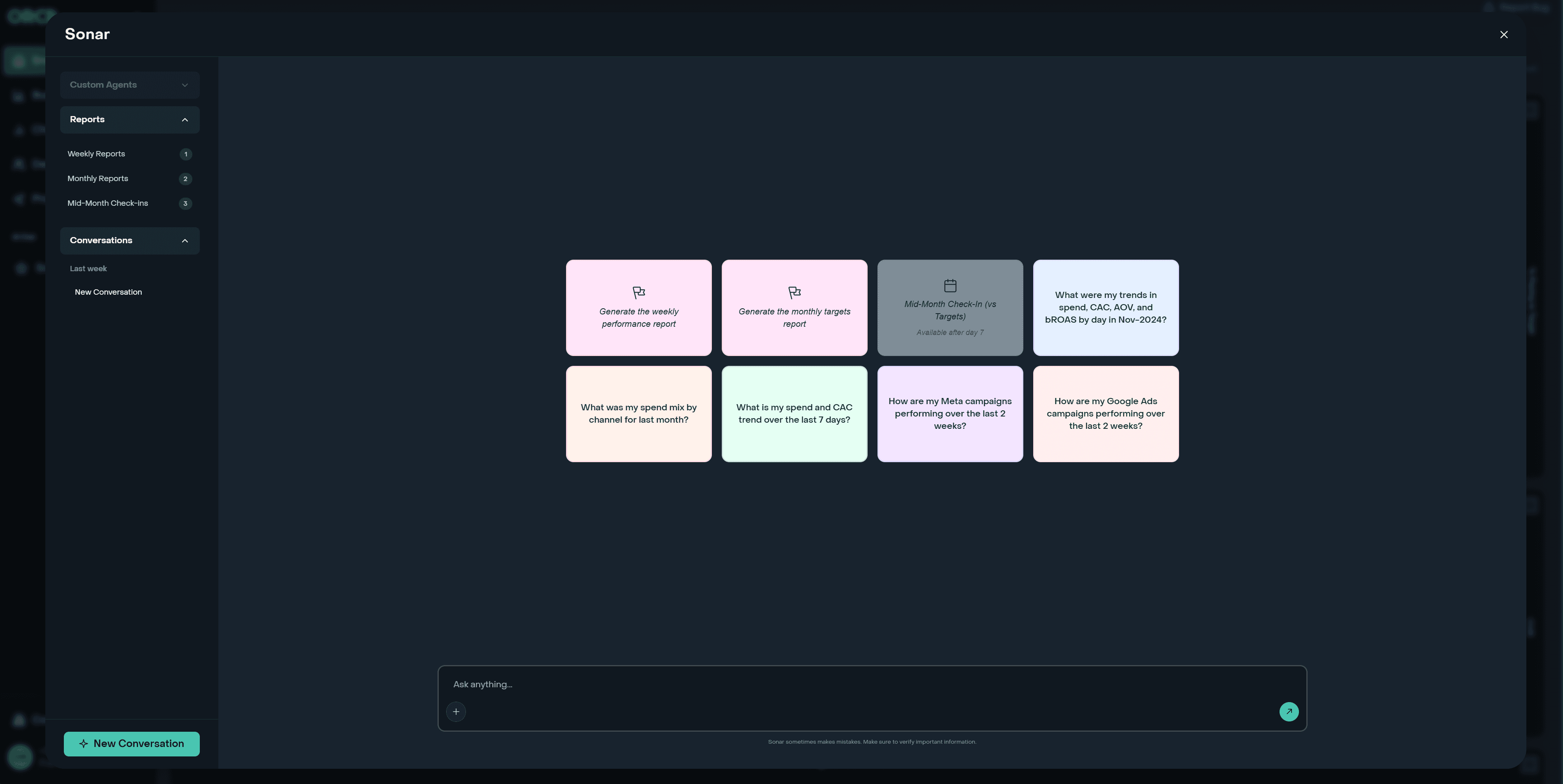 Orca Analytics dashboard 5